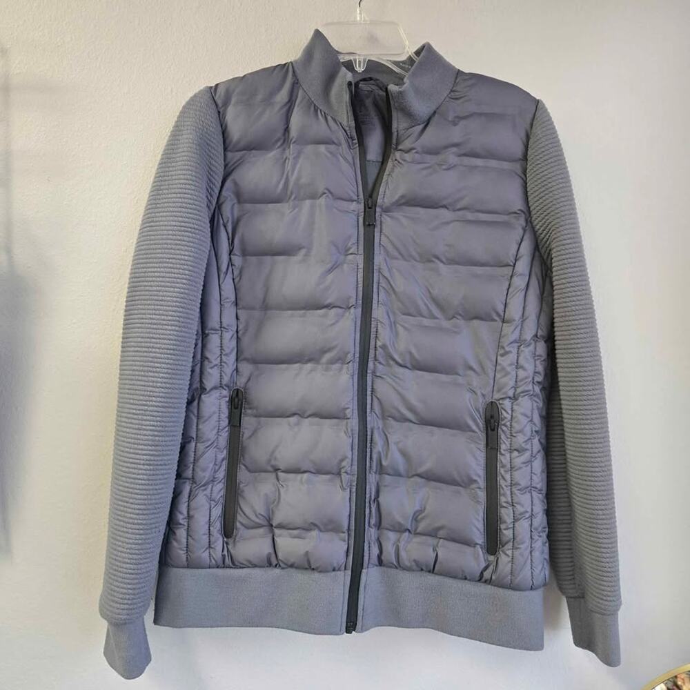 Marc New York Performance Hybrid Puffer Jacket Gray L
